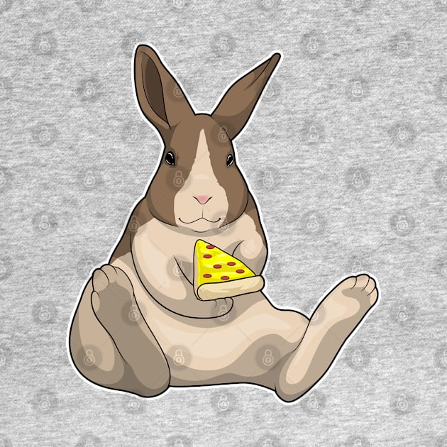 Bunny Pizza by Markus Schnabel